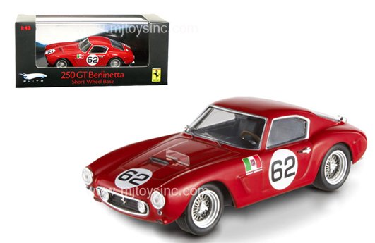 HOT WHEELS 1:43 ELITE RACING FERRARI 250GT BERLINETTA (SHORT WHEEL BASE)