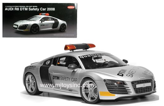 KYOSHO 1:18 2008 AUDI R8 DTM SAFETY CAR