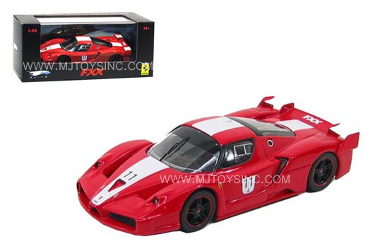 HOT WHEELS 1:43 ELITE RACING FERRARI FXX SCUDERIA